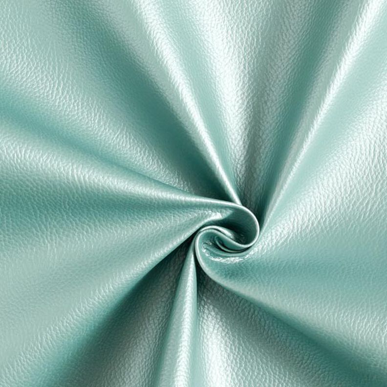 similpelle effetto metallizzato – menta,  image number 1