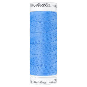 Cucirino Seraflex per cuciture elastiche (0818) | 130 m | Mettler – blu acciaio, 