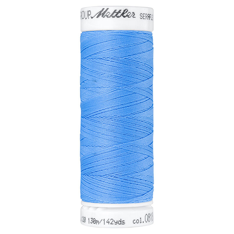Cucirino Seraflex per cuciture elastiche (0818) | 130 m | Mettler – blu acciaio,  image number 1