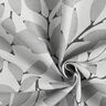 tessuto arredo tessuto canvas foglie sfumate – grigio nebbia/grigio,  thumbnail number 3