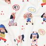 jersey di cotone cane su skateboard stampa digitale | Poppy Fabrics – avorio/oro rosa,  thumbnail number 2