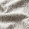 jersey jacquard Misto cotone decorato a righe – grigio seta,  thumbnail number 2