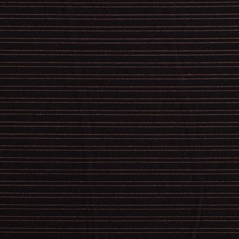 Jersey devoré a righe – nero,  image number 1