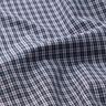 Tessuto per camicia a quadretti doppi – blu marino/rosso Bordeaux,  thumbnail number 2
