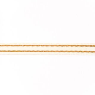 Nastro tessuto cotone righe – sabbia, 