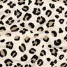 felpa garzata Stampa leopardata | Poppy Fabrics – crema/anemone,  thumbnail number 2