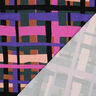 tessuto in viscosa stretch Line Layers | Nerida Hansen – verde scuro/lillà,  thumbnail number 4
