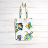 tessuto arredo mezzo panama animali marini – verde,  thumbnail number 7
