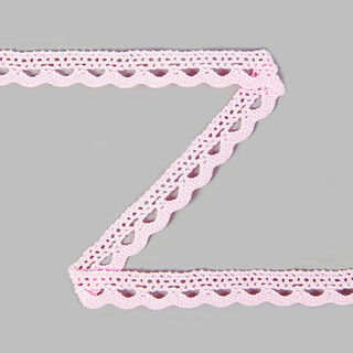 Pizzo a tombolo (10 mm) 8 – rosa, 