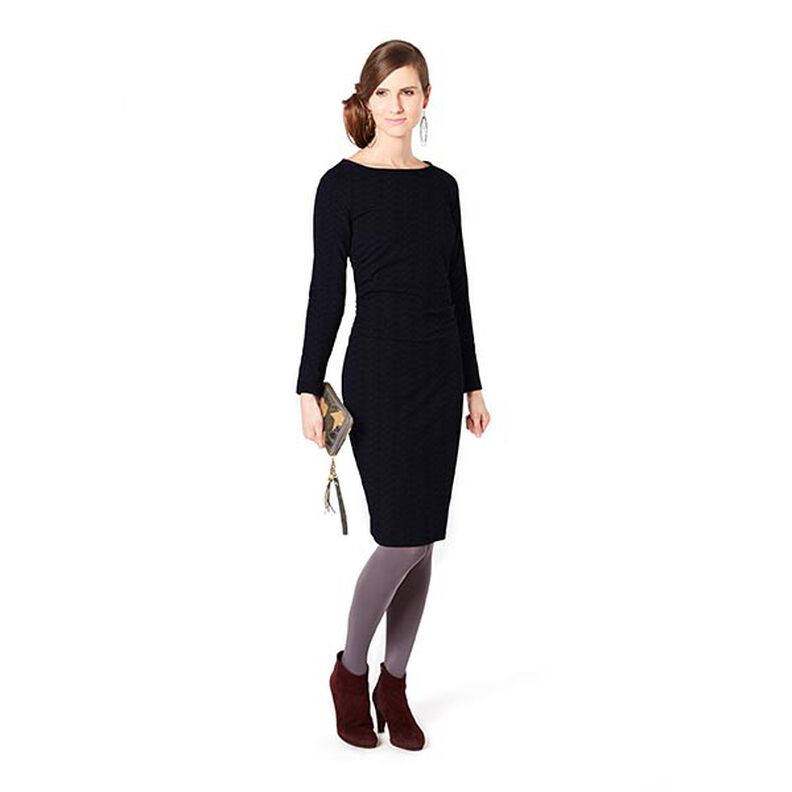 Jersey a struttura luccicante – blu notte,  image number 4