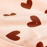 jersey di cotone Grandi cuori – rosé/rosa antico scuro,  thumbnail number 2