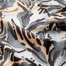 Mare di fiori in raso crepe – grigio ardesia/beige,  thumbnail number 2