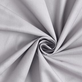 Popeline di cotone GOTS | Tula &ndash; grigio chiaro, 