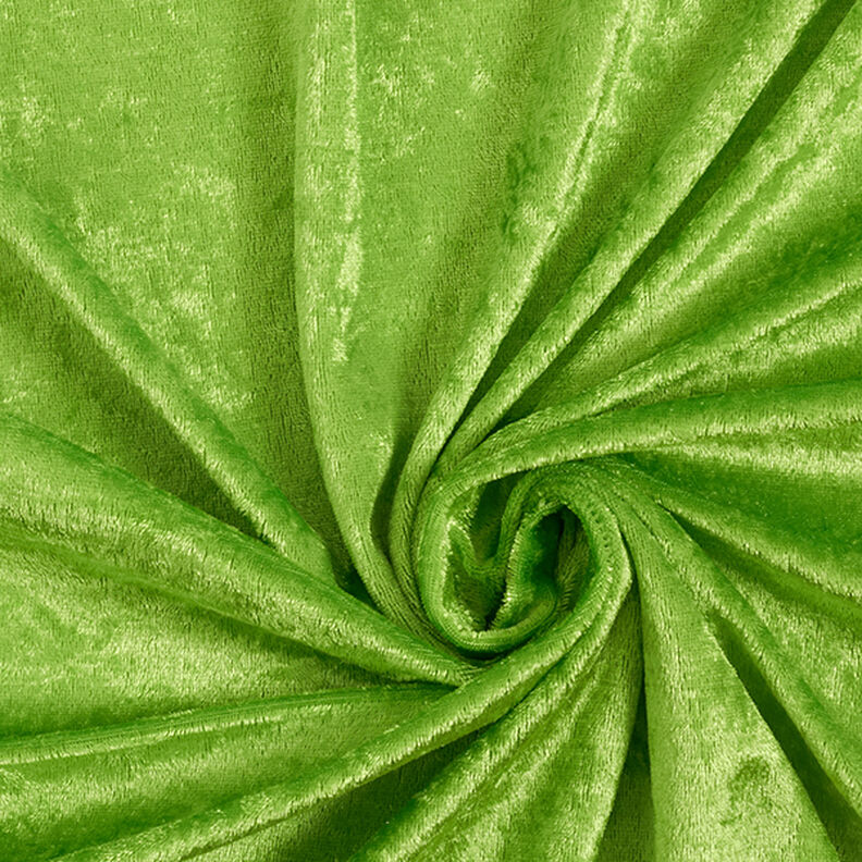 Velluto panné – verde neon,  image number 1