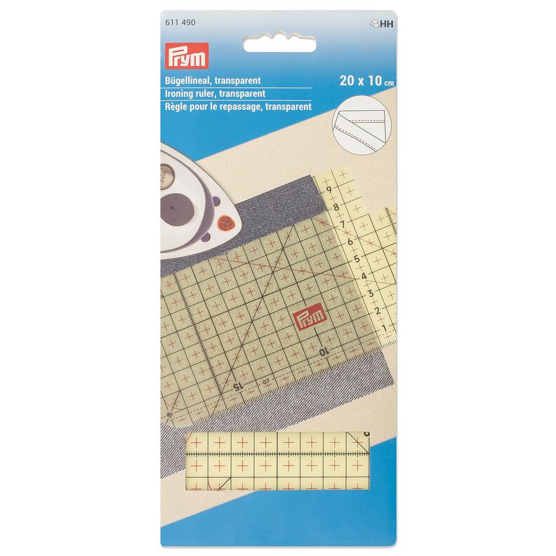Righello da stiro [20 x 10 cm] | Prym – trasparente,  image number 3