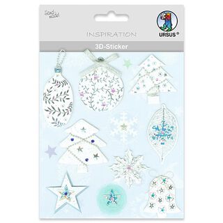 Adesivo 3D Natale prezioso  – mix di colori, 