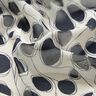 Cerchi astratti in chiffon – bianco/nero,  thumbnail number 2