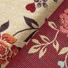 tessuto arredo gobelin Tralci di rose – beige chiaro/rosso,  thumbnail number 4
