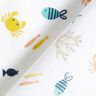 popeline di cotone Mondo sottomarino – bianco,  thumbnail number 4