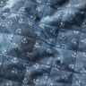 Tessuto Chambray trapuntato con ancora batik – colore blu jeans,  thumbnail number 2