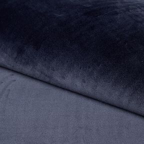 tessuto da tappezzeria velluto – blu notte, 
