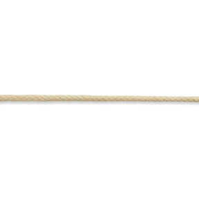 Cordoncino in cotone [Ø 3 mm] – beige chiaro, 
