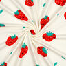 felpa garzata Fragole | by Poppy – bianco lana/rosso fuoco,  thumbnail number 3