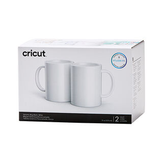 Tazze per stampa sublimatica Cricut  [ 350 ml ] [ 2pezzo/i ] – bianco, 