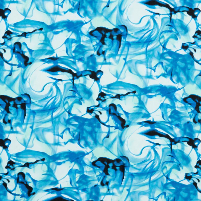 Chiffon fosco – blu brillante,  image number 1