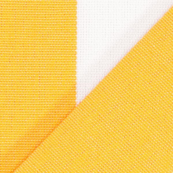 Tessuto per tende da sole righe Toldo – bianco/giallo,  image number 3
