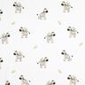 GOTS jersey di cotone zebre nella steppa stampa digitale | Poppy Fabrics – bianco/nero,  thumbnail number 1