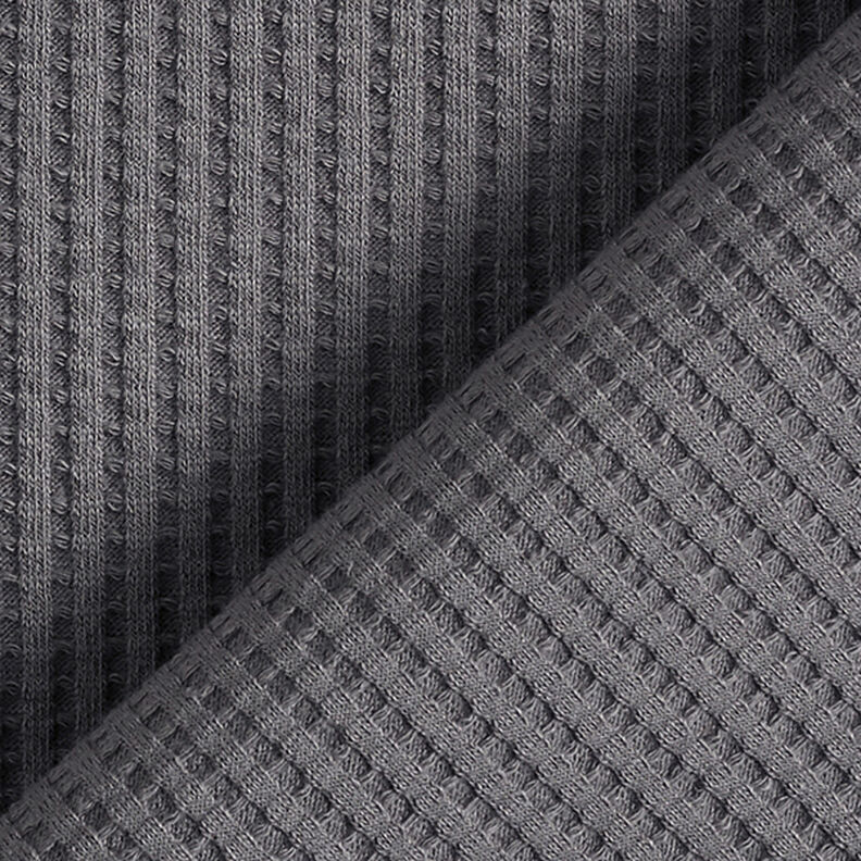 jersey di cotone nido d’ape tinta unita – grigio,  image number 3