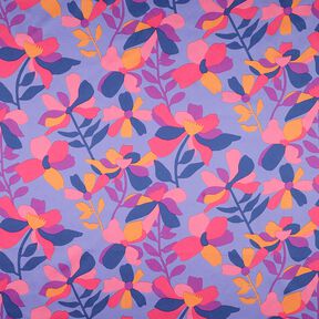 Satin di cotone Cloverdale | Nerida Hansen – lilla bluastro/lillà rosso, 