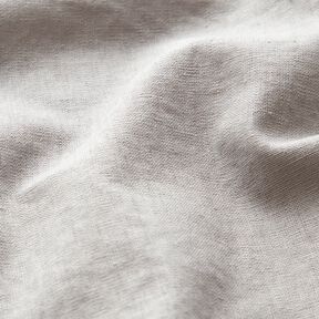 Misto lino-cotone lavato – grigio chiaro, 