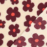 tessuto peluche fiori | Poppy Fabrics – anacardo/rosso Bordeaux,  thumbnail number 6