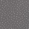 mussolina / tessuto doppio increspato piccoli pois – grigio ardesia/bianco,  thumbnail number 1