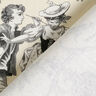 tessuto arredo tessuti canvas Coppia romantica 280 cm – grigio pietra,  thumbnail number 4