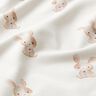 GOTS jersey di cotone Coniglio con fiore stampa digitale – avorio,  thumbnail number 2