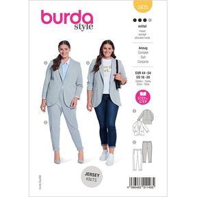 abito da uomo taglie comode | Burda 5935 | 44-54, 