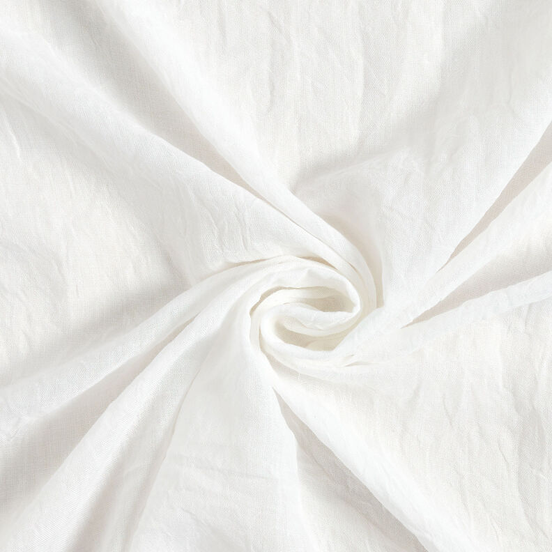 Voile Melange effetto stropicciato – bianco,  image number 4