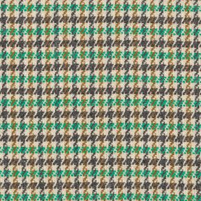 Misto lana a quadretti – verde/antracite, 