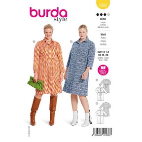 abito taglie comode | Burda 5882 | 44-54, 