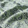 jersey di cotone Paisley – canna palustre/bianco,  thumbnail number 2