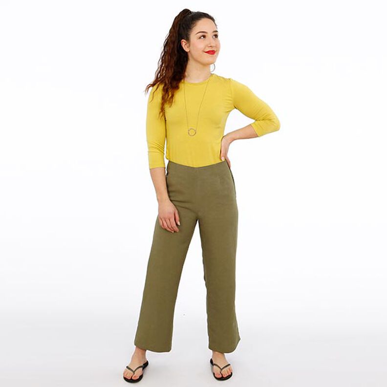 FRAU ELENA - pantalone semplice con gamba dritta, Studio Schnittreif | XS - XXL,  image number 5