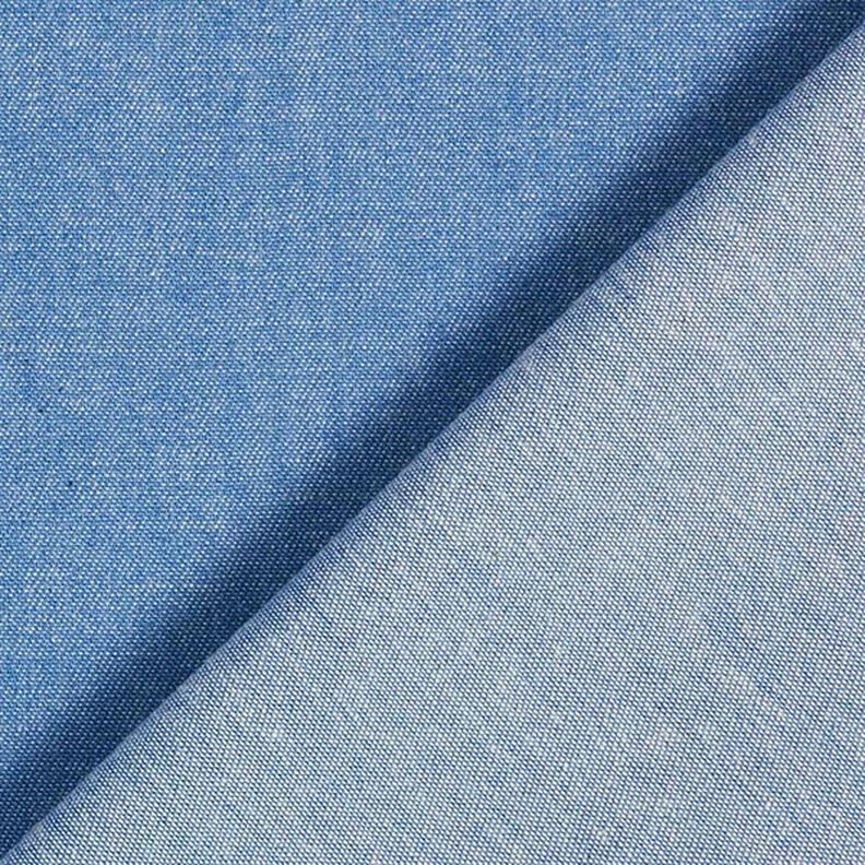 chambray di cotone, effetto jeans – blu,  image number 3