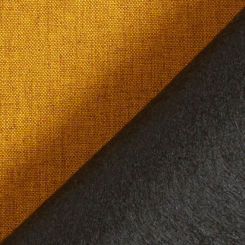 tessuto da tappezzeria mélange, tinta unita – giallo curry, image number 3