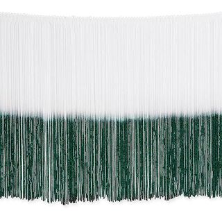 nastro con frange [Lunghezza: 40 cm ] – nero/verde, 