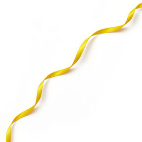 Nastro in satin [3 mm] – giallo sole, 