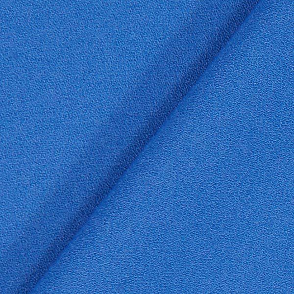 Georgette crêpe Moss – blu reale,  image number 3