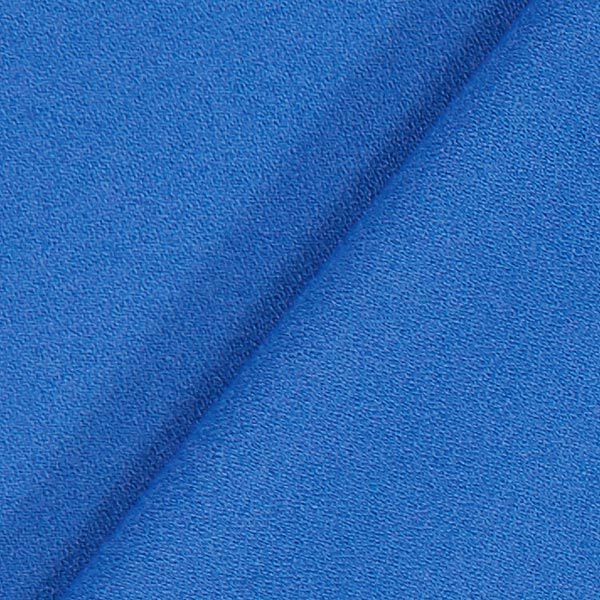 Georgette crêpe Moss – blu reale, image number 3